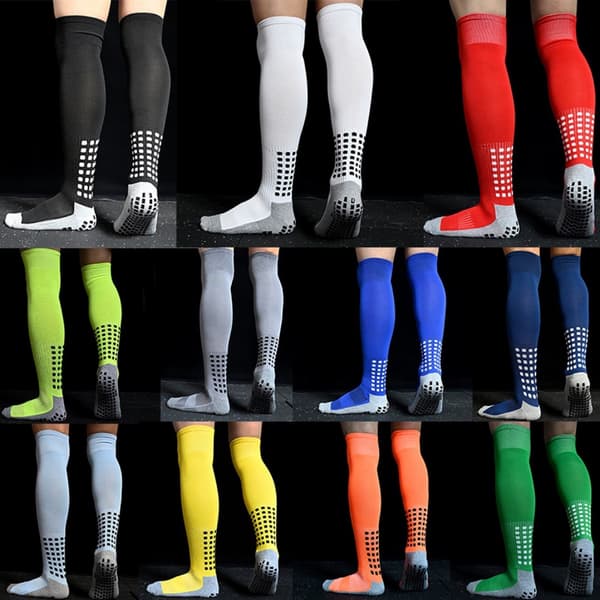 4 stk. Sklisikre Fotballstrømper, Sklisikre Fotball/Basketball/Hockey Sports Grip Sokker