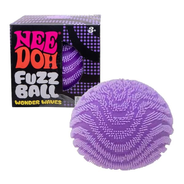 NeeDoh Fuzz Ball Flower Power Fuzzy Fidgets Leker for Barn Nee Doh Stressball for Angst Barnegave (bt)