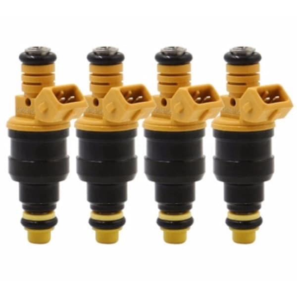 Sett med 4 drivstoffinjektorer 0280150762 Passer Peugeot 405 505 Volvo 240 244 245 740 780 940 1.9L 2.2L 2.3L
