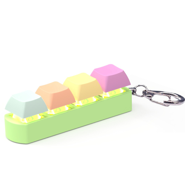 Tastatur med 4 taster Fidget Leke For Stresslindring Enkel Dekompresjonsleke For Gutter Jenter Kvinner Menn