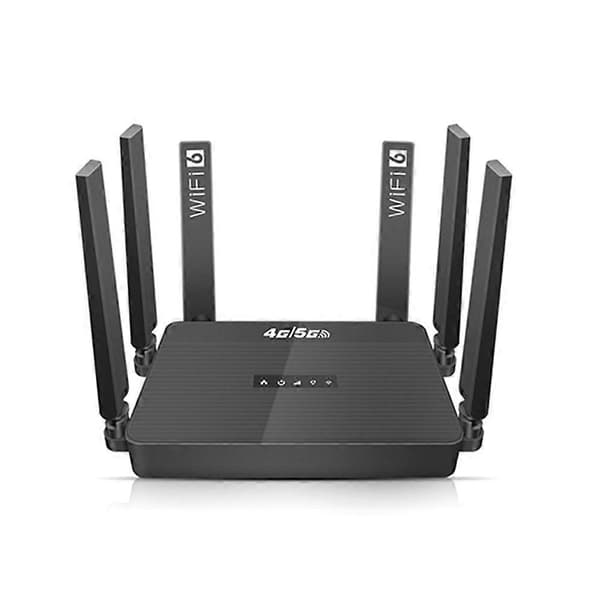 4G 5G LTE Mobiili Reititin Wifi 6 Reitittimet SIM-korttipaikalla + Akku Tukee 32 Käyttäjää Langaton Wifi-reititin Eurooppaan
