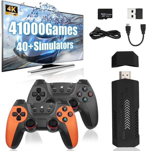 2025 Nyeste Modell X2 Ultra Spillkonsoll 4k 64/128/256G 35000/40000/58000 Spill Retro Konsoll UItra Spillkonsoll HD Videospillkonsoll Dobbel W