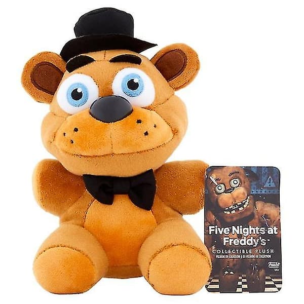 Five Nights At Freddy Plysch Freddy Fazbear 5 Fox Bear El Chip Lefty Rockstar Foxy Chica Bonnie Docka För Barn Present