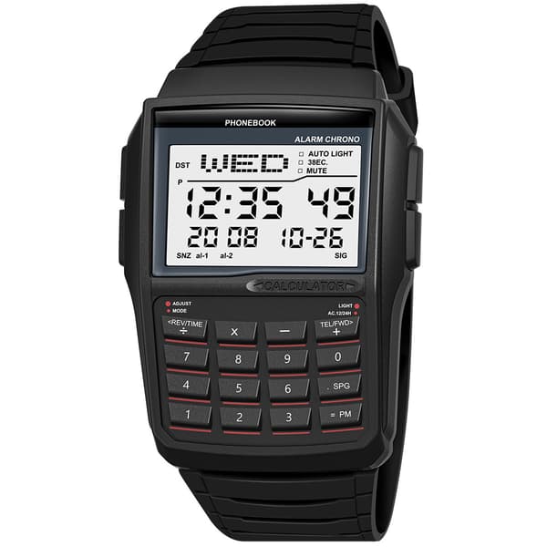 2025 Seneste Model Herre Vintage DBC32-1A Databank Hvidt Digitalt Ur