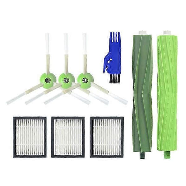 1 Sæt Multi Overfladebørste 3 Sidebørste 3 Højeffektive Filtre Til Irobot Roomba I7 I7+ I7 Plus E5