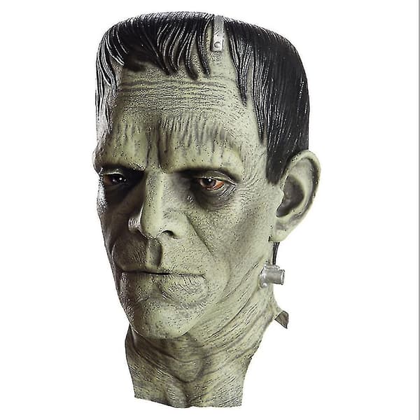 Frankenstein Halloween Horror Maske Røykende Klovn Husky Hund Maske Demon Okshode Klovn Maske