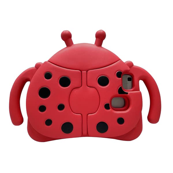 Kid Ladybug Cover til Samsung Galaxy Tab A7 Lite 8.7 T220 T225 2021, Støtteben Kraftig Stødsikkert Cover, holdbart