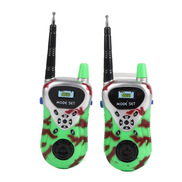 2 stk Børne Mini To-vejs Radio Walkie Talkie Legetøj Trådløs Kommunikation Forælder Barn Interaktiv Udendørs Legetøj