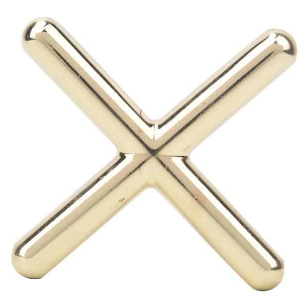 Metall Slitesterk Anti-Skli Billard Snooker Pool Cue Rest Bro Hodeholder Billard Tilbehør (Kryss Type)