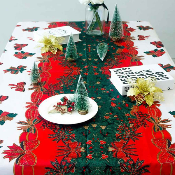 Christmas Table Cover Festival Party Tablecloth Home Decoration No.2