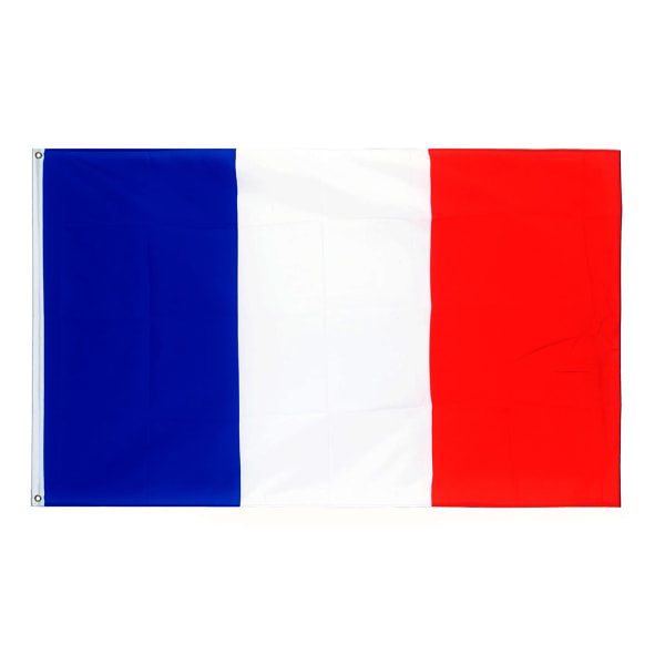 France Flag French Country Banner Eyelets Fly Breeze Hanging As The Picture