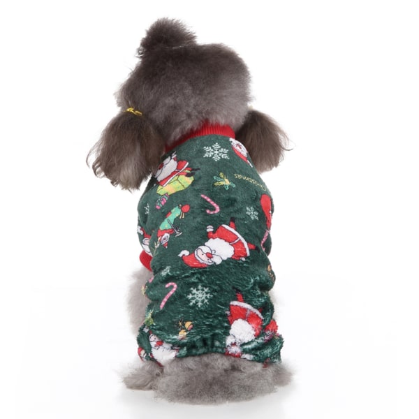 Pet Christmas Sweater Clothes Coat Dog Holiday Winter No.5 S