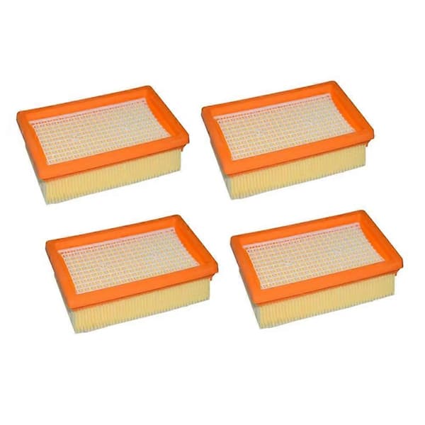 HEPA-filtre for KARCHER MV4 MV5 MV6 WD4 WD5 WD6 luftfilter støvsuger 4 stk.