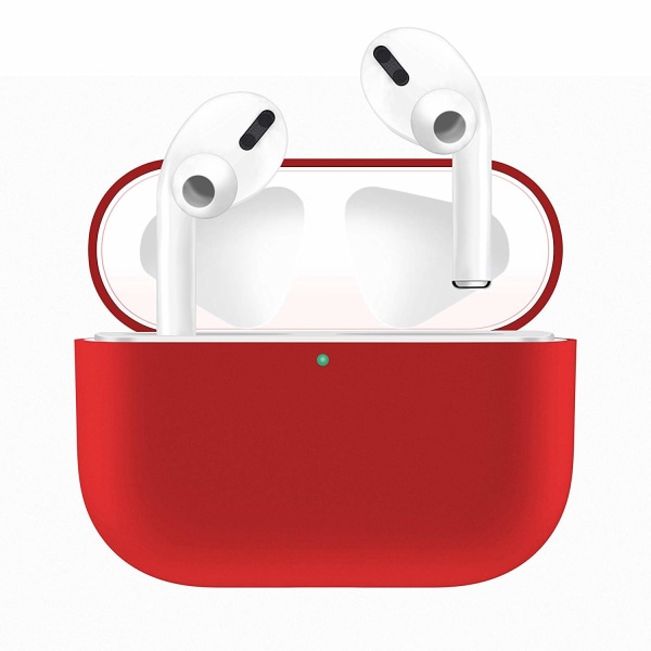 Tech of sweden Silikone Cover Case Til Apple Airpods Pro Red One Size