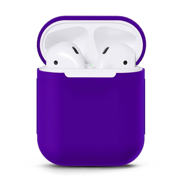 Tech of sweden Silikone Cover Case Til Apple Airpods / 2 - Lilla Purple One Size