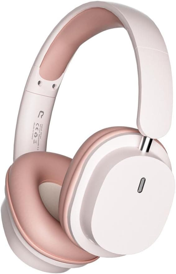 Langattomat Bluetooth-kuulokkeet mikrofonilla, kokoontaitettavat over-ear -kuulokkeet, kuulokkeet melua vaimentavalla mikrofonilla musiikkiin, kuntosa