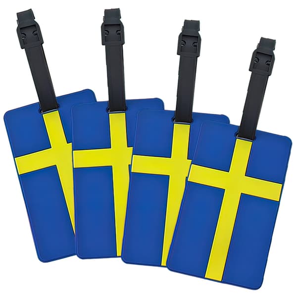 Matkatavaratagi / Tagi Matkatavaroille - Ruotsin Lippu - Matkalaukulle
