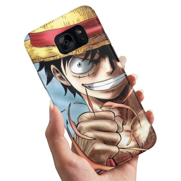 No name Samsung Galaxy S6 Edge - Etui Anime One Piece