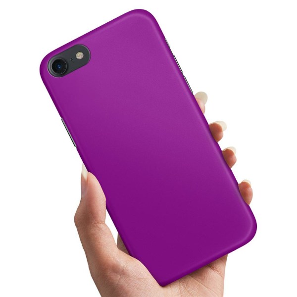No name Iphone 7/8/se - Cover / Mobilcover Lilla Purple