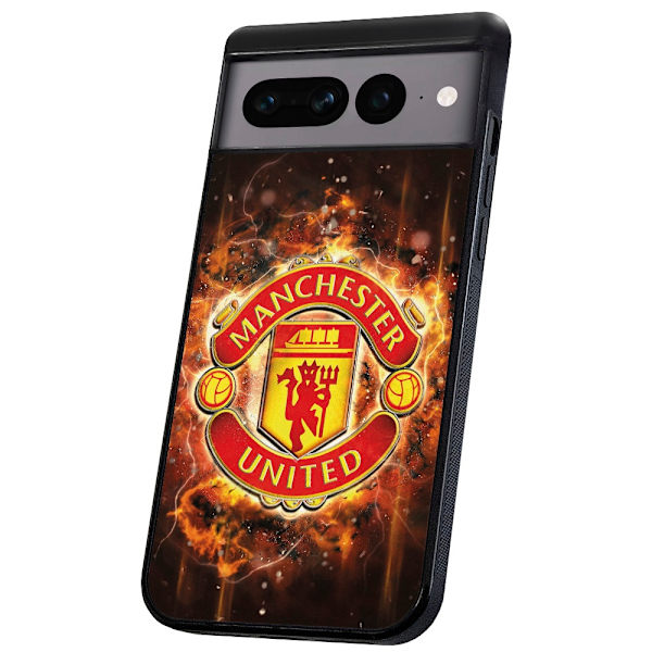 Google Pixel 8 Pro - Deksel/Mobildeksel Manchester United
