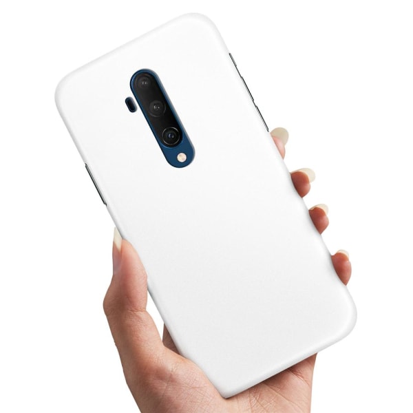 No name Oneplus 7t Pro - Cover / Mobilcover Hvid White
