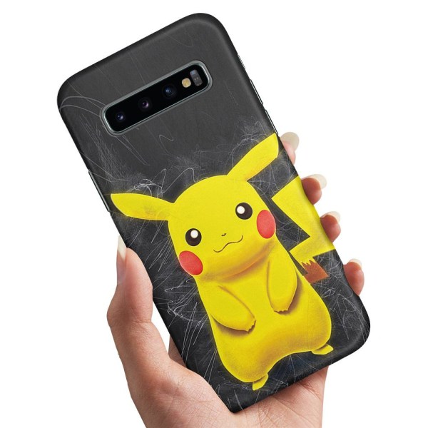 No name Samsung Galaxy S10 Plus - Cover / Mobilcover Pokemon