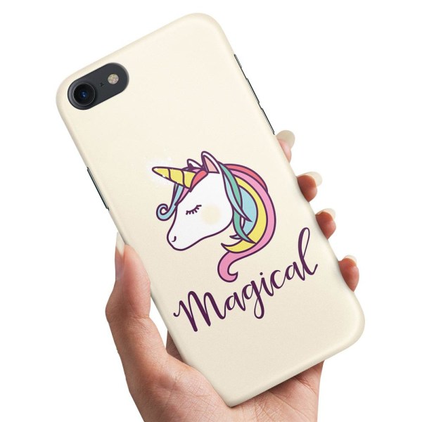 No name Iphone 5 / 5s Se - Cover Mobilcover Magic Pony Unicorn