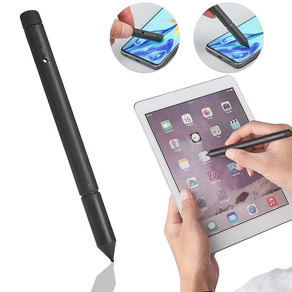 No name 2-pack - Touch Pen / Stylus Til Mobil, Tablet Og Tegneblok Black
