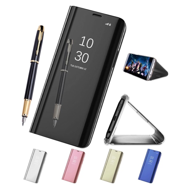 No name Huawei Mate 20 Pro - Mobiltaske / Etui Spejl Vælg Farve Light Pink