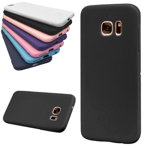 No name Samsung Galaxy S7 Edge - Cover / Mobilcover Light & Thin Flere Dyr Pink