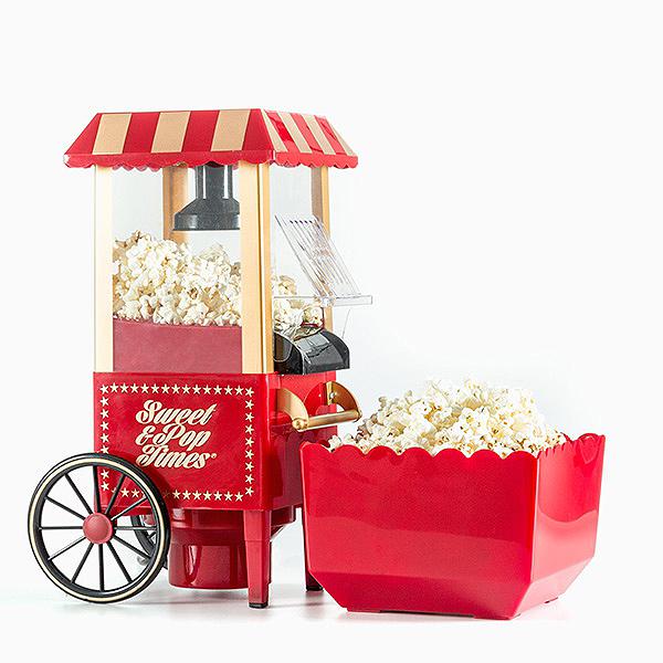No name Retro Popcorn Machine - Red