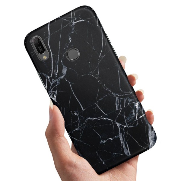 No name Huawei P20 Lite - Cover / Mobiletui Cracked Glass