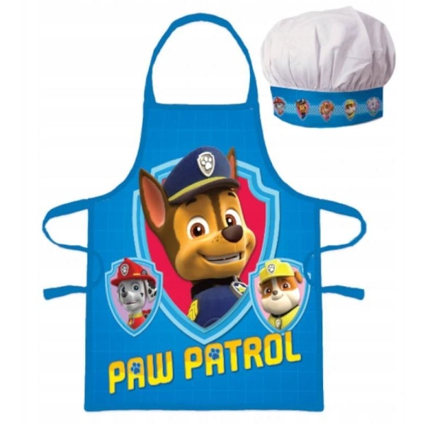 No name Paw Patrol Forklæde & Kokkehue Til Børn - Børneforklæde Multicolor