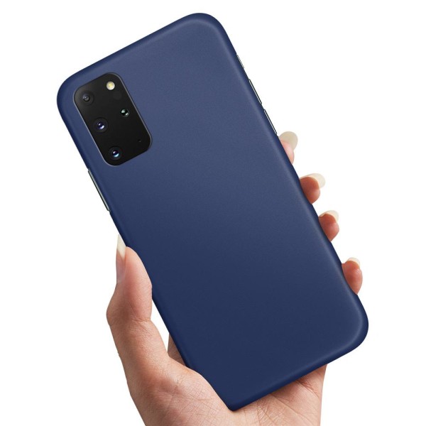 No name Samsung Galaxy S20 Plus - Cover / Mobilcover Mørkeblå Dark Blue