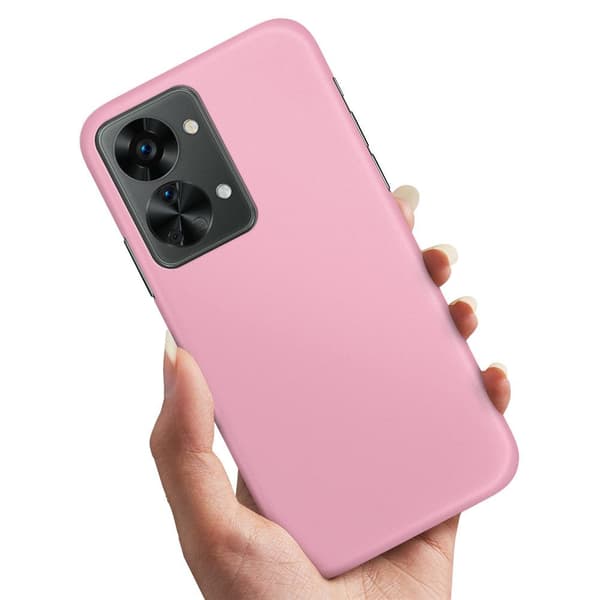Deksel / Mobildeksel til OnePlus Nord 2T - Lyserosa