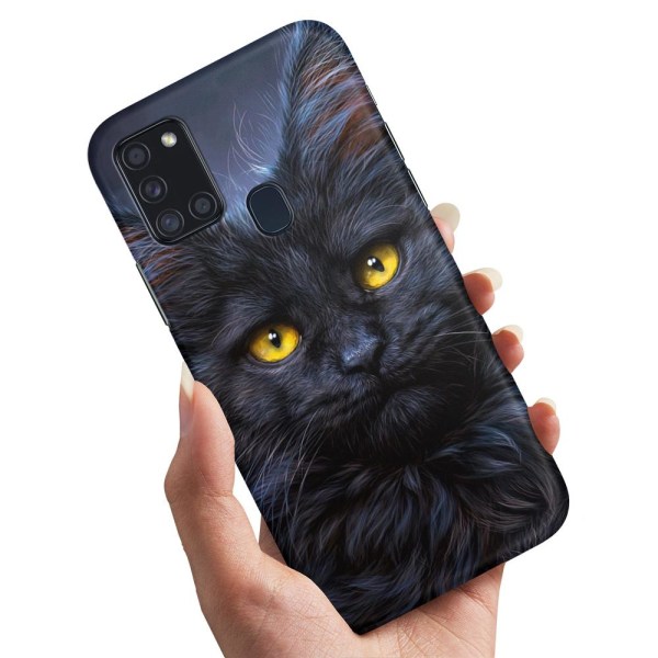 No name Samsung Galaxy A21s - Cover Sort Cat