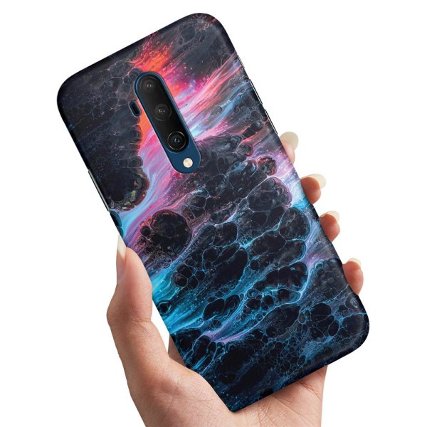 No name Oneplus 7t Pro - Shell / Mobil Marble Multicolor