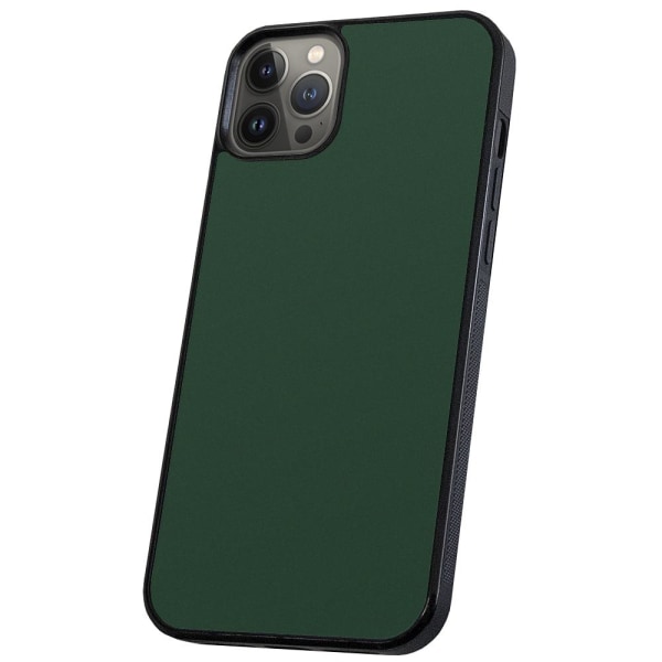 No name Iphone 11 Pro - Cover Mørkegrøn Dark Green