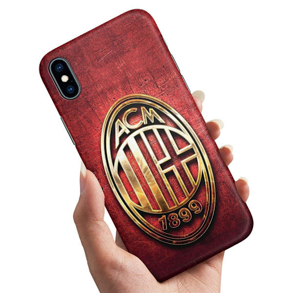 iPhone X/XS - Deksel/Mobildeksel A.C Milan