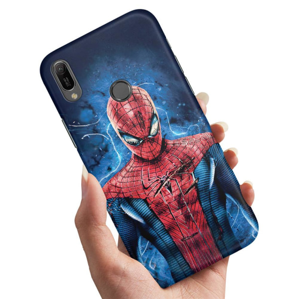 No name Huawei Y6 (2019) - Cover / Mobile Spiderman