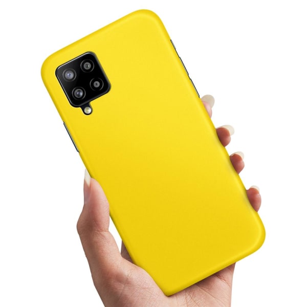 No name Samsung Galaxy A42 5g - Cover / Mobilcover Gul Yellow
