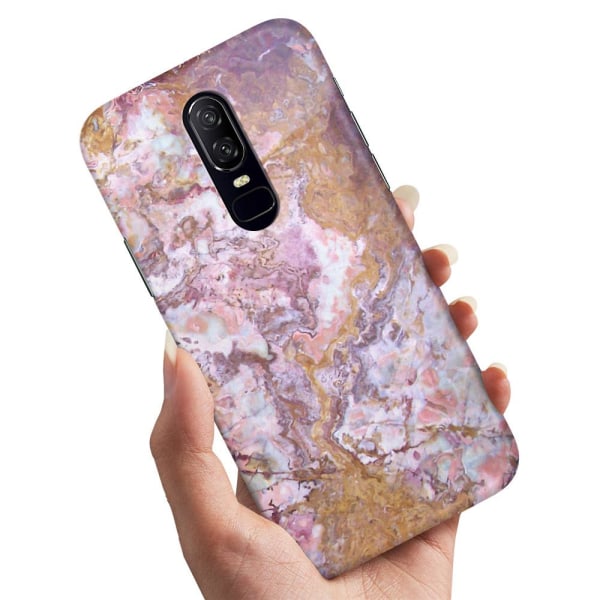 No name Oneplus 7 Pro - Shell / Mobile Marble Multicolor