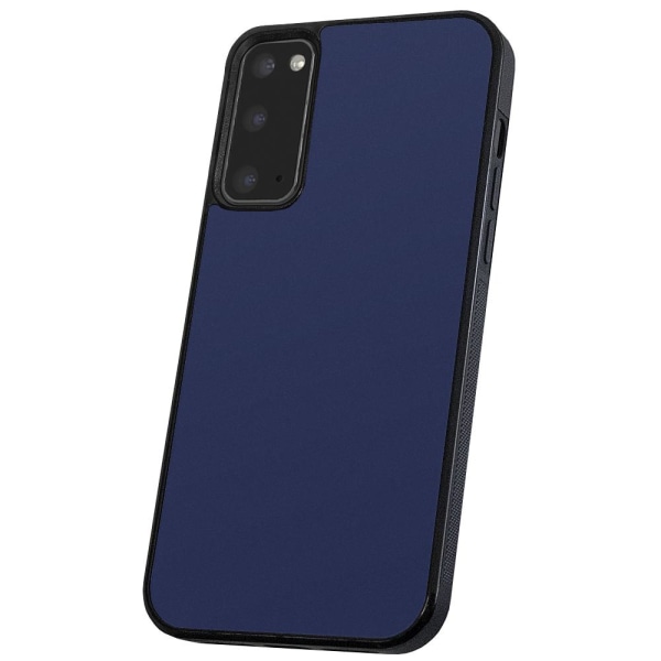 No name Samsung Galaxy S20 Plus - Cover Mørkeblå