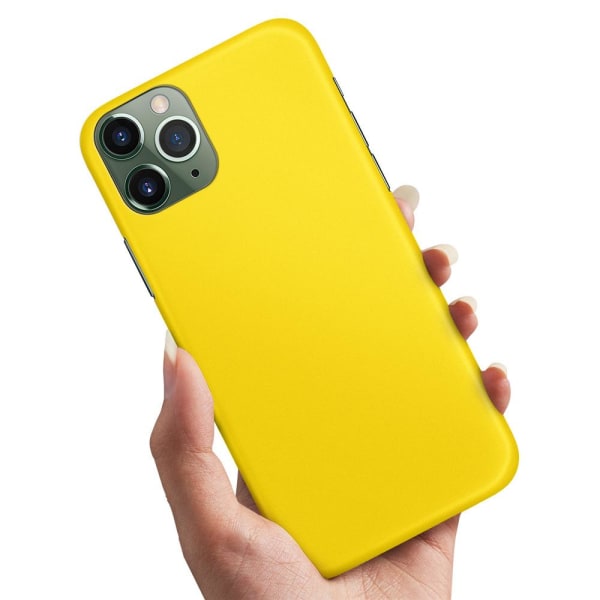 No name Iphone 11 - Cover / Mobilcover Gul Yellow