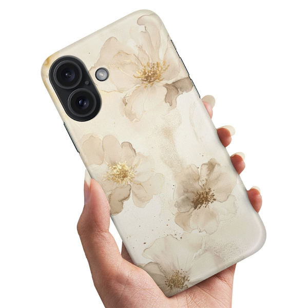 Skal / Mobilskal till iPhone 16 Plus - Flowers
