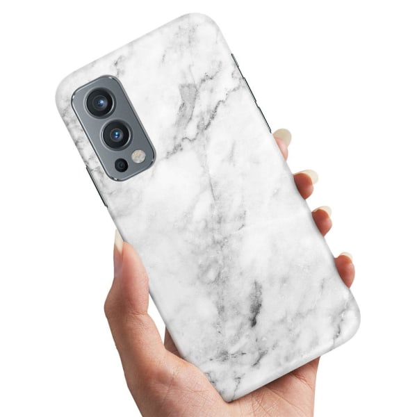 No name Oneplus Nord 2 5g - Shell / Mobile Marble Multicolor