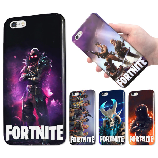 No name Iphone 6 / 6s Plus - Fortnite Cover Mobilcover 36 Forskellige Motiver 1