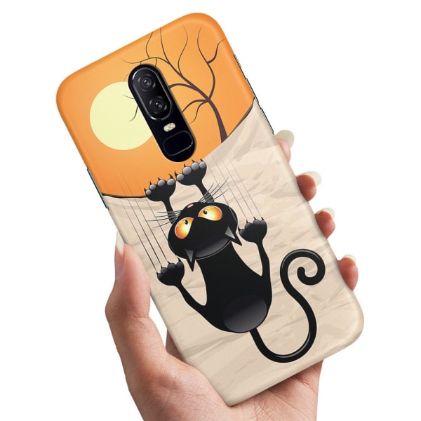 No name Oneplus 7 - Cover / Mobil Claw Cat