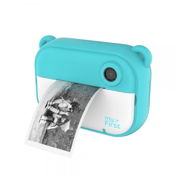 No name Instant Camera - Image Polaroid Turquoise