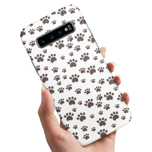 No name Samsung Galaxy S10 - Cover / Mobile Paw Pattern